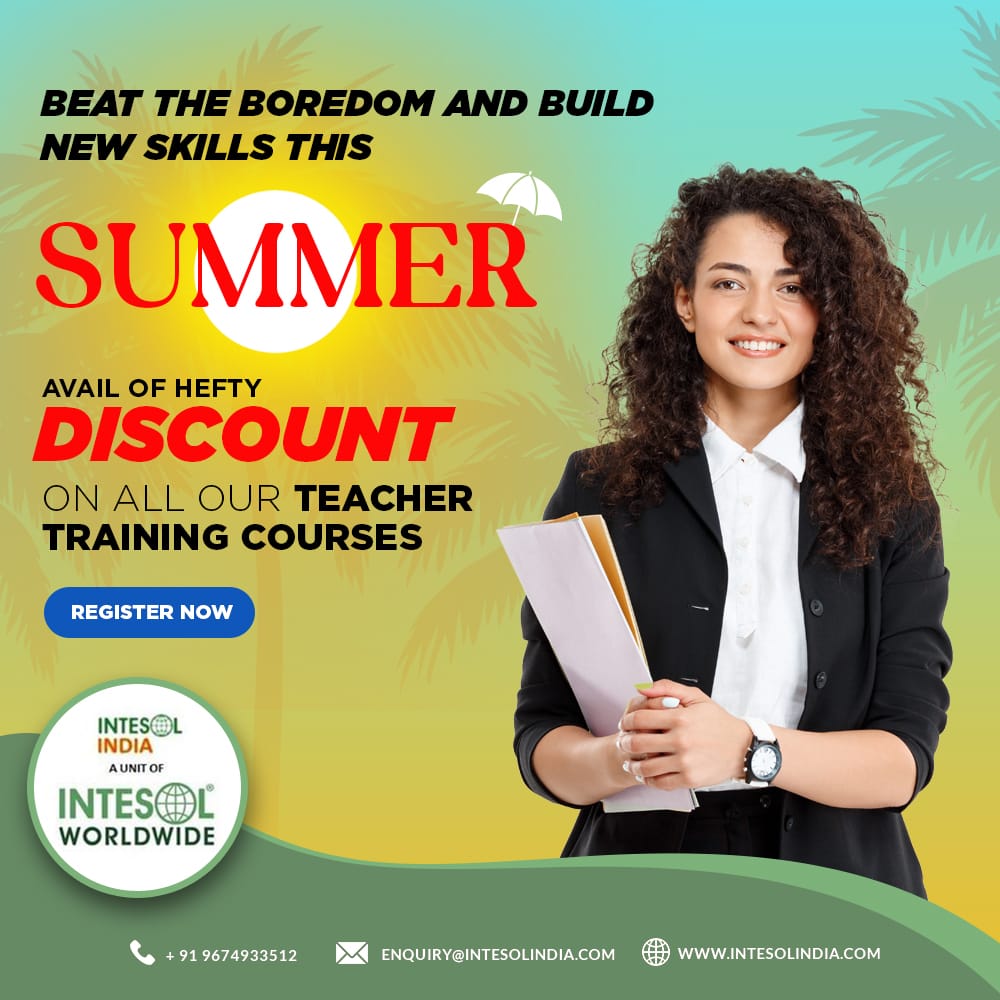 TEFL & Teacher Training Course Special Offer Intesol India